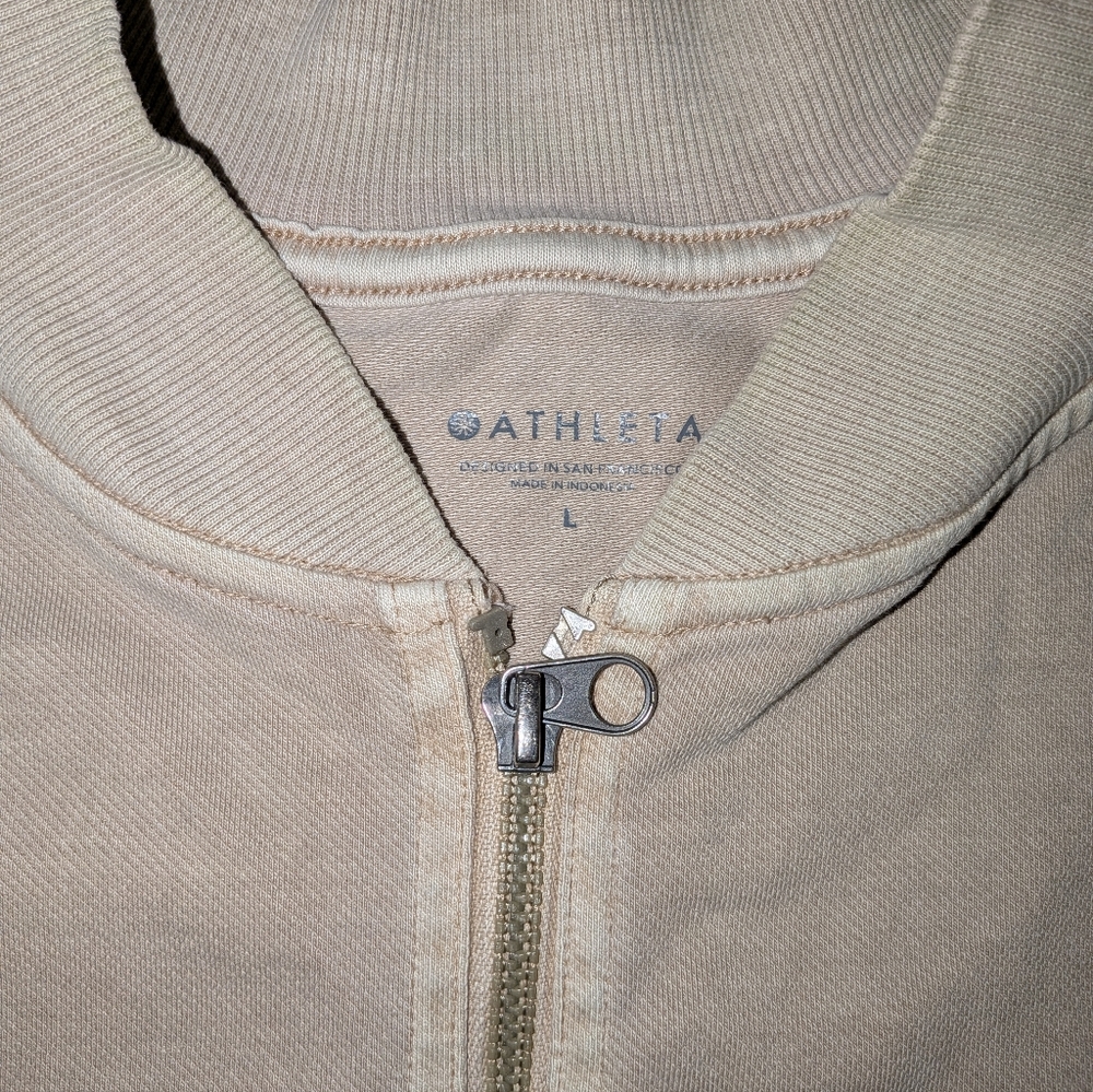 Athleta Full Zip Jacket Large - image 5